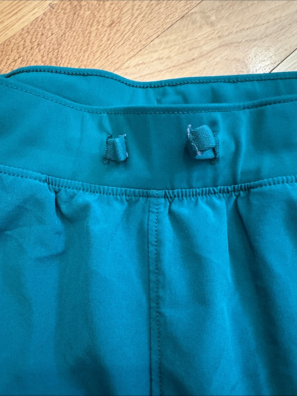 Abercrombie Kids Green athletic shorts - Picture 3 of 4